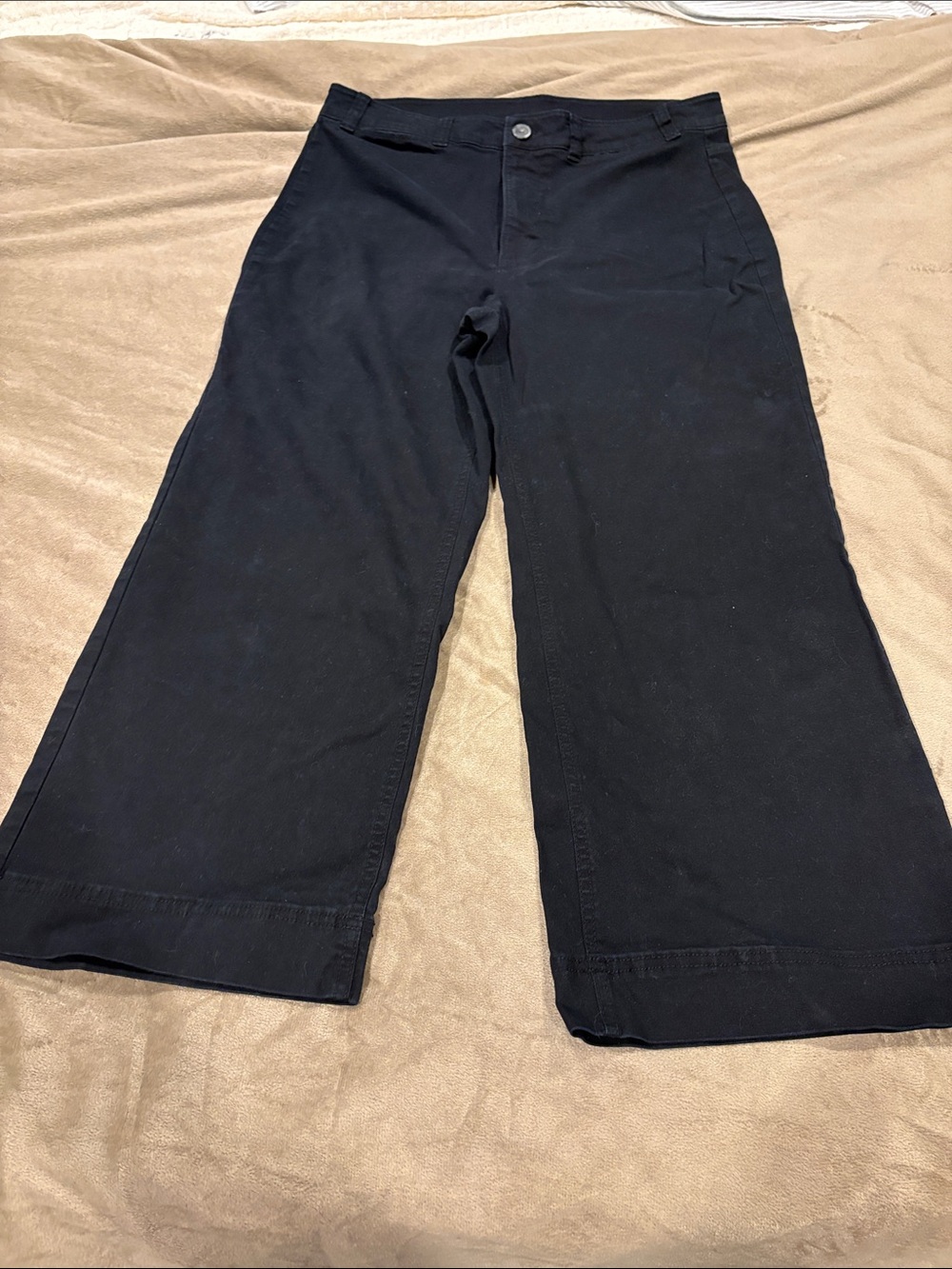 Old Navy Black Men's Chinos - Wide Leg